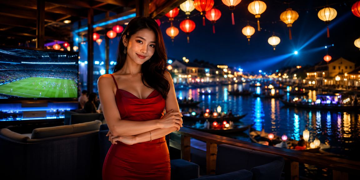 Người chơi thư giãn bên tách cà phê tại Hội An, biểu tượng cho lối chơi game cân bằng và có trách nhiệm