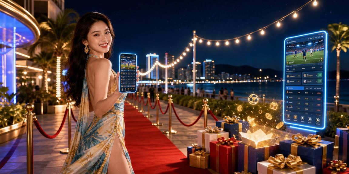 Người chơi đăng nhập tài khoản cá cược trực tuyến tại bãi biển Nha Trang trên điện thoại